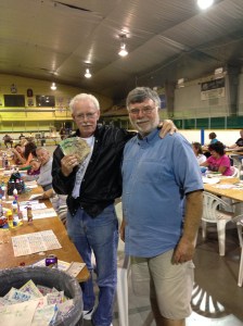 Lion Wayne Bent presents John Norwood with $1,500